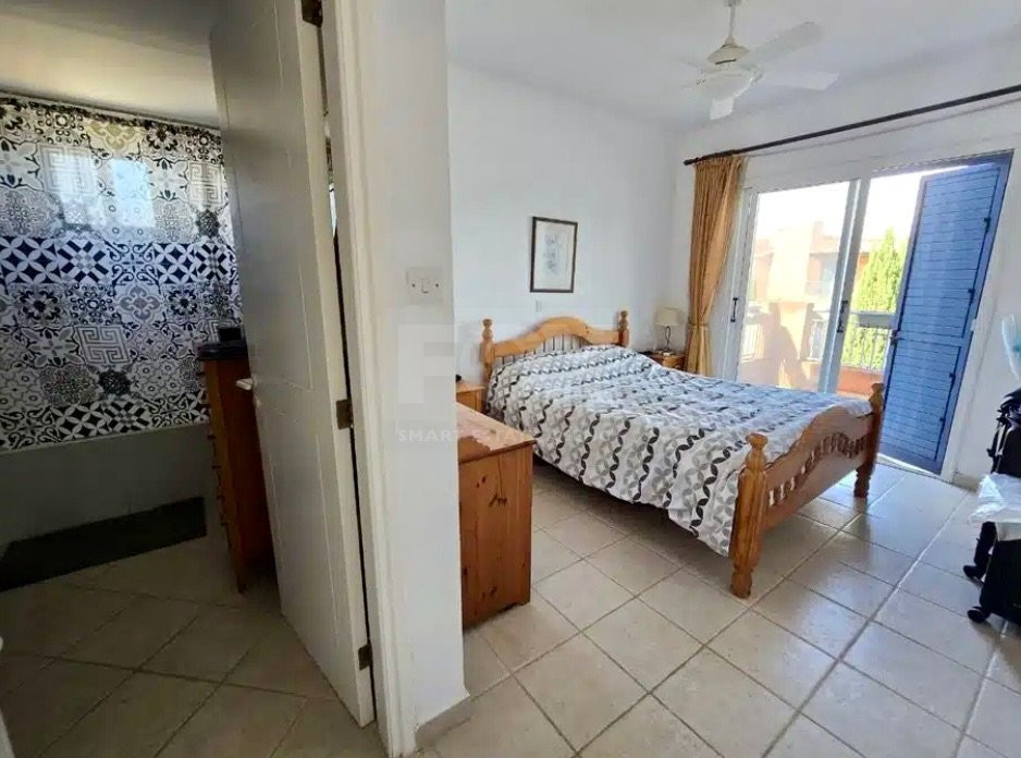 For rent Two-Bedroom Penthouse with Roof Garden & Sea View in Mandria, Paphos