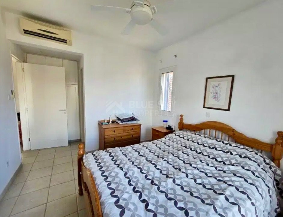 For rent Two-Bedroom Penthouse with Roof Garden & Sea View in Mandria, Paphos