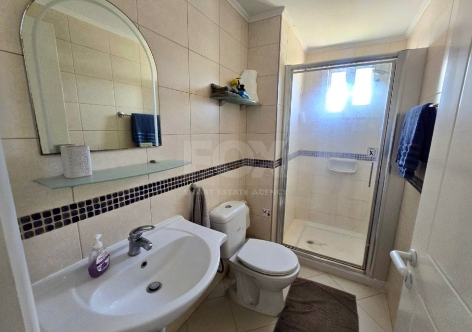 For rent Two-Bedroom Penthouse with Roof Garden & Sea View in Mandria, Paphos