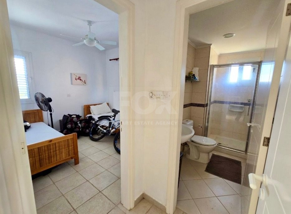 For rent Two-Bedroom Penthouse with Roof Garden & Sea View in Mandria, Paphos