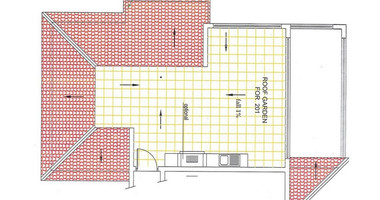 For rent Two-Bedroom Penthouse with Roof Garden & Sea View in Mandria, Paphos