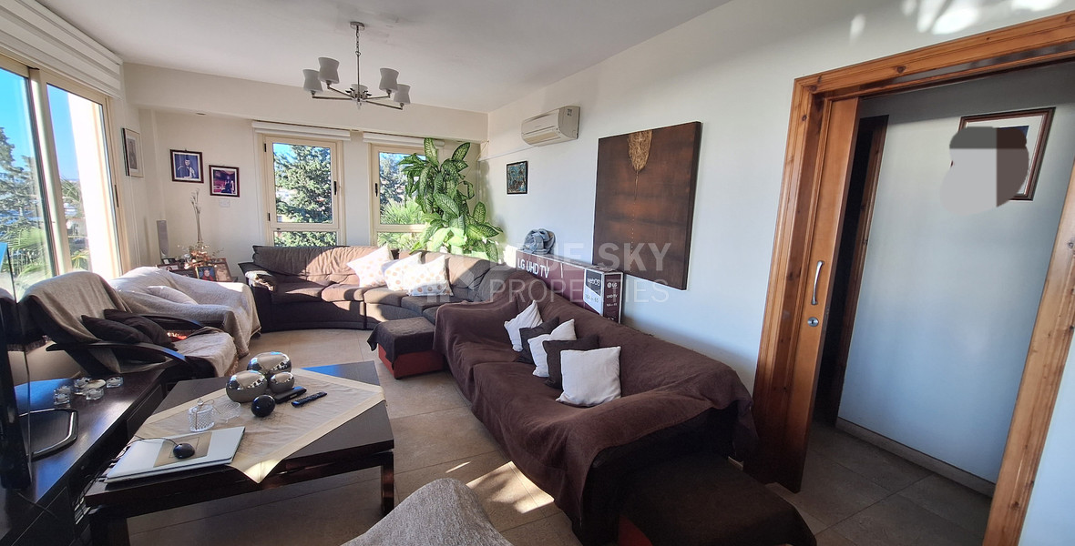 Spacious Three Bedroom Apartment with Sea View Mesa Chorio, Paphos for rent