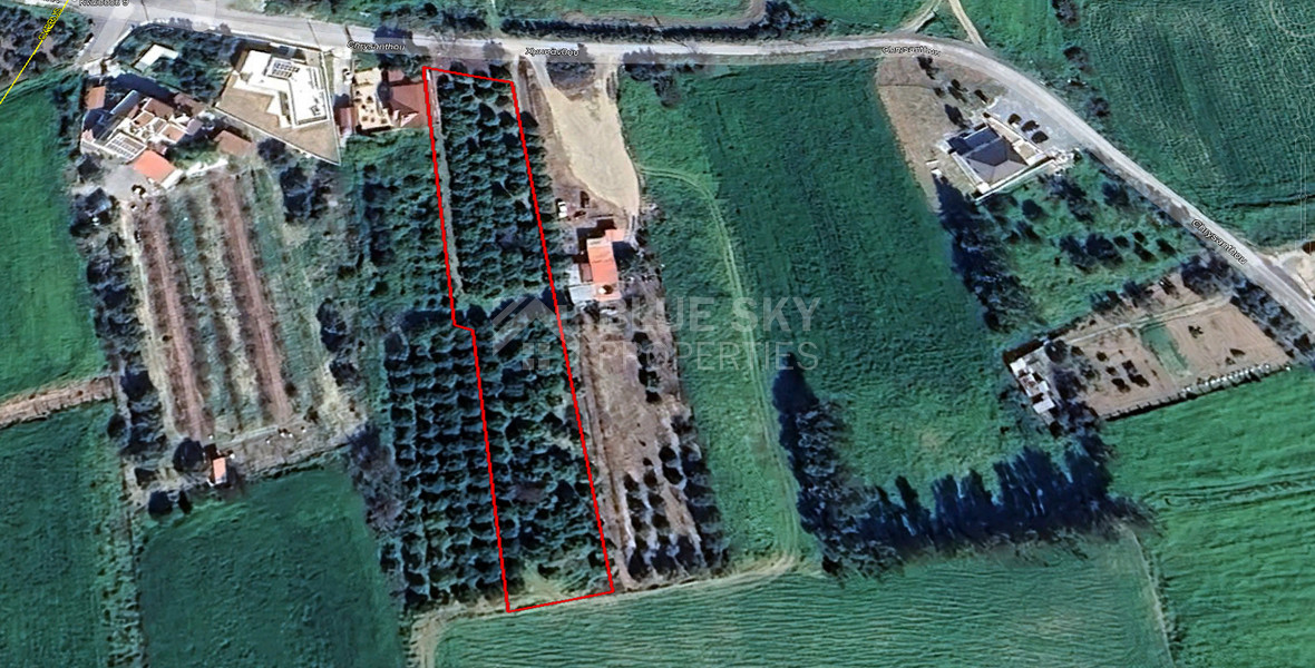 Prime 3,240 m² Residential Land For Sale in Kolossi, Limassol – H2 Zone, Excellent Development Potential