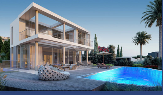 Luxury five bedroom Beachfront Living in  Peyia | Coastal Homes with Panoramic Sea Views