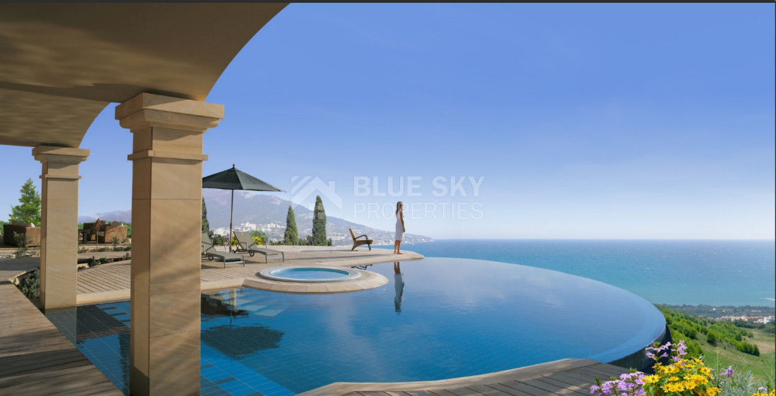 Panoramic Sea View five bedroom Villas in Peyia, Paphos – Your Coastal Retreat