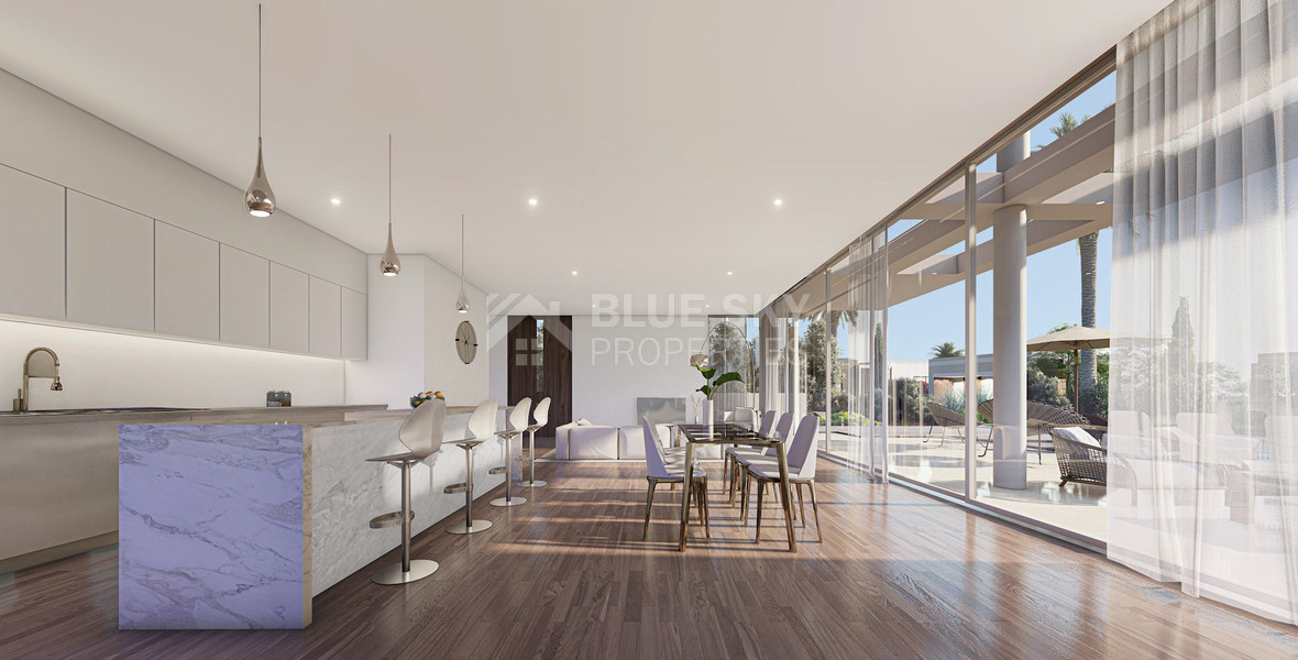 Exclusive five bedroom Beachfront Living in Peyia – Luxury Coastal Homes with Panoramic Views