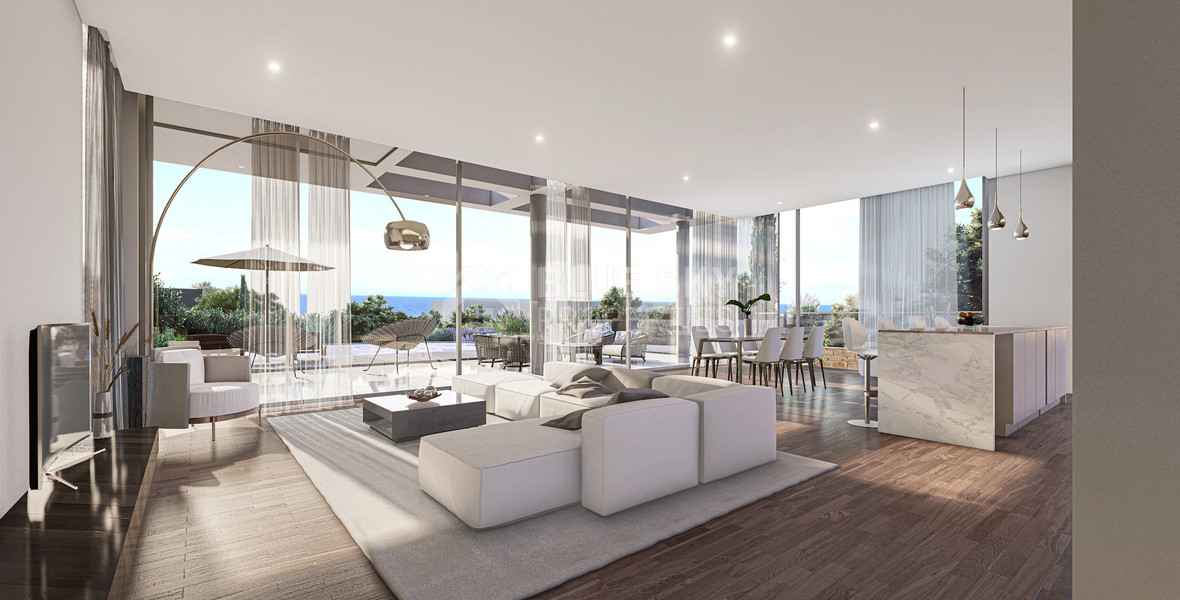 Exclusive five bedroom Beachfront Living in Peyia – Luxury Coastal Homes with Panoramic Views