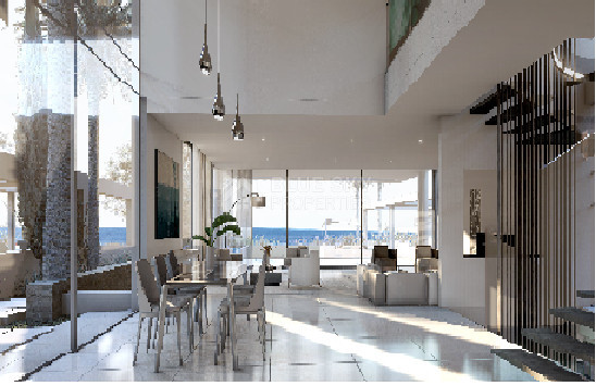 Exclusive five bedroom Beachfront Living in Peyia – Luxury Coastal Homes with Panoramic Views