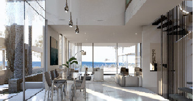 Exclusive five bedroom Beachfront Living in Peyia – Luxury Coastal Homes with Panoramic Views