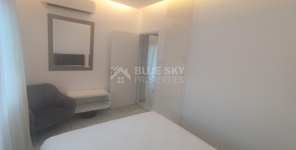 For Rent Two Bedroom Apartment side sea view  in Germasogeia tourist area, Limassol