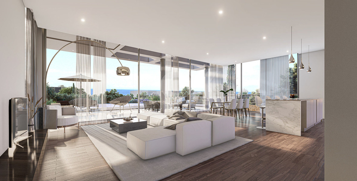 Luxury six bedroom Beachfront Villas in Peyia , Paphos  for sale  – Coastal Lifestyle & Modern Amenities