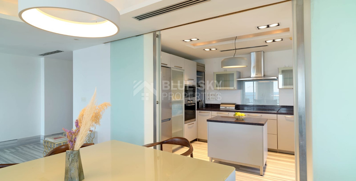 RENT: ON THE BEACH FULLY FURNISHED LUXURY APARTMENT WITH GATED ENTRY AND UNDERGROUND PARKING