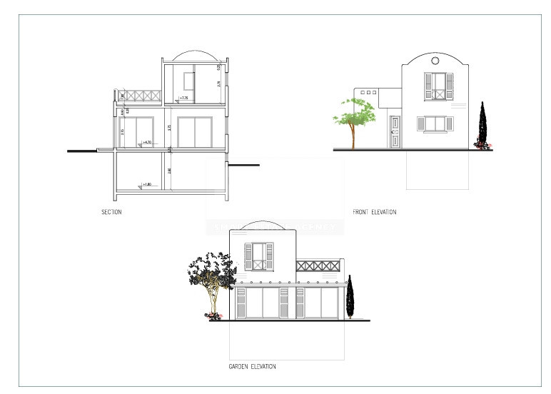 Luxury three Bedroom Seafront Villa in Paphos,  with Private Pool for sale