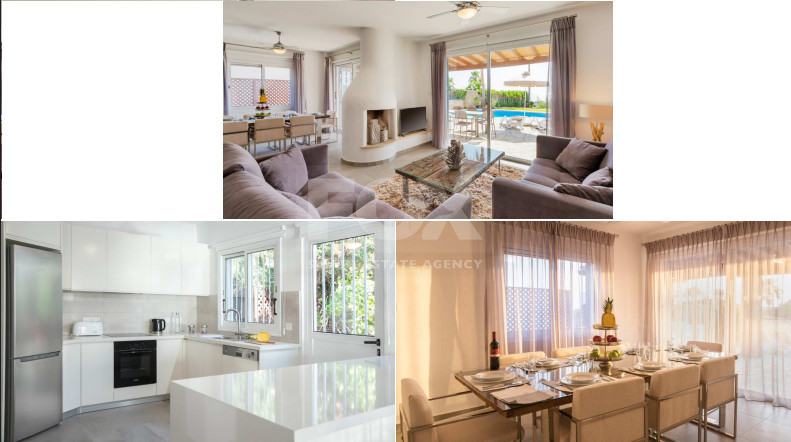Luxury three Bedroom Seafront Villa in Paphos,  with Private Pool for sale