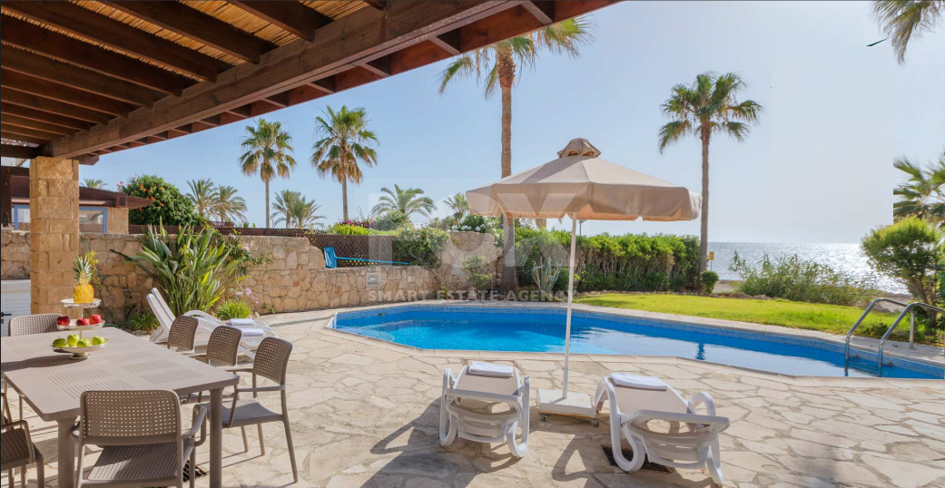 Luxury three Bedroom Seafront Villa in Paphos,  with Private Pool for sale