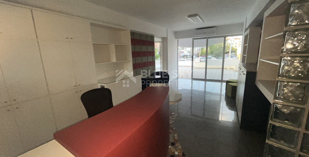 For Rent Modern Furnished Office in Central Agia Zoni