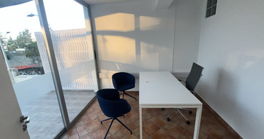 For Rent Modern Furnished Office in Central Agia Zoni