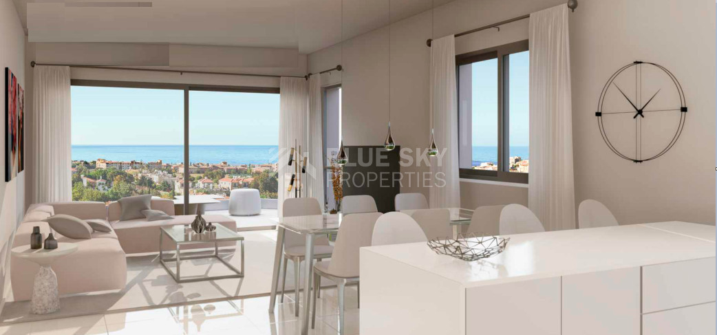 Three Bedroom Coastal Apartment in Chloraka, Paphos | Contemporary Design & Prime Location, for Sale