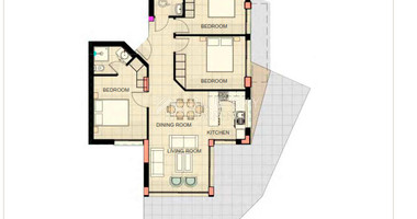 Three Bedroom Coastal Apartment in Chloraka, Paphos | Contemporary Design & Prime Location, for Sale