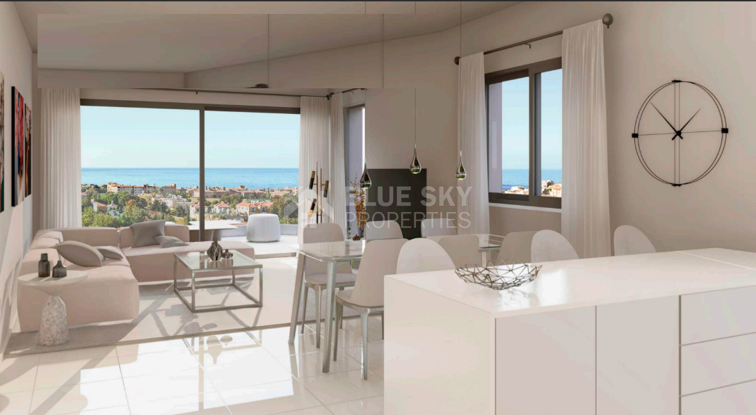 Three Bedroom Coastal Apartment in Chloraka, Paphos | Contemporary Design & Prime Location, for Sale