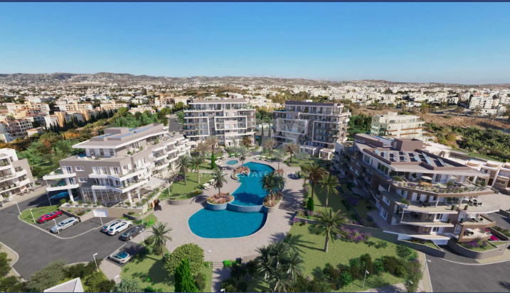 Stylish two Bedroom Coastal Apartment in Chloraka, Paphos | Modern Design & Prime Location for Sale