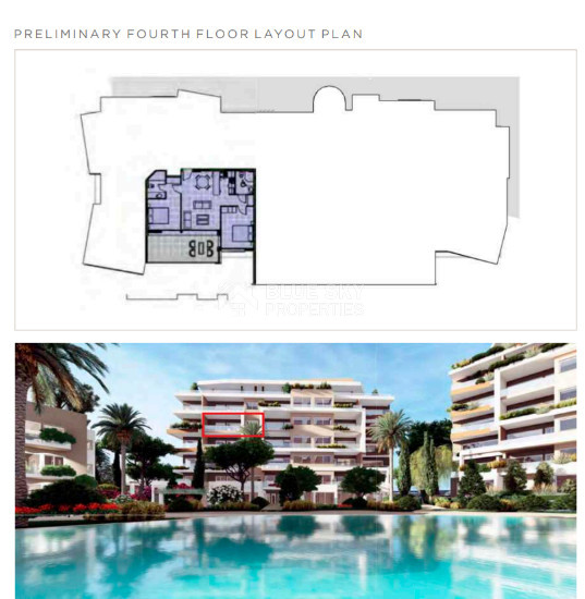 Stylish two Bedroom Coastal Apartment in Chloraka, Paphos | Modern Design & Prime Location for Sale