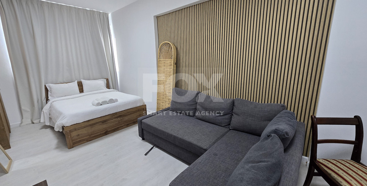 Fully Furnished Ground Floor  Studio Apartment for Rent in Agia Trias, Limassol