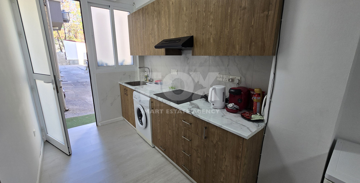 Fully Furnished Ground Floor  Studio Apartment for Rent in Agia Trias, Limassol