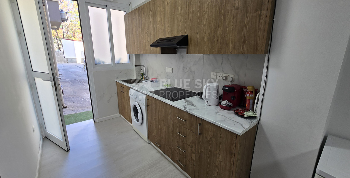 Fully Furnished Ground Floor  Studio Apartment for Rent in Agia Trias, Limassol