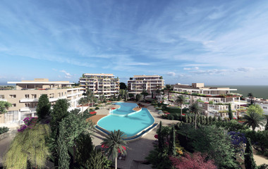 Luxury two Bedroom, two Bathroom Apartment in Chloraka, Paphos for sale
