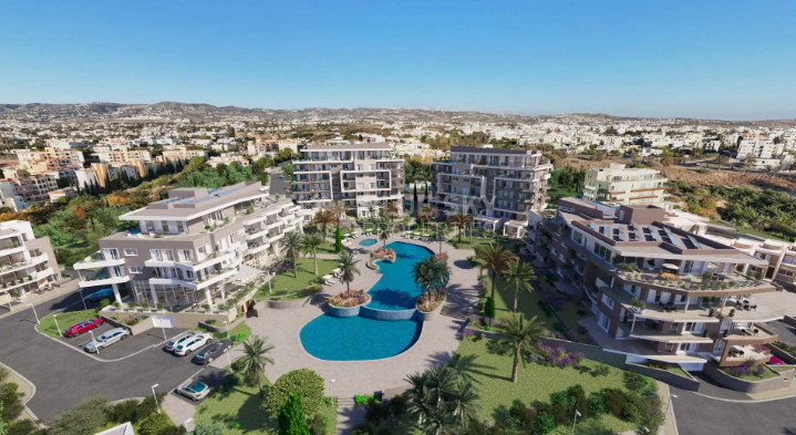 Luxury two Bedroom, two Bathroom Apartment in Chloraka, Paphos for sale
