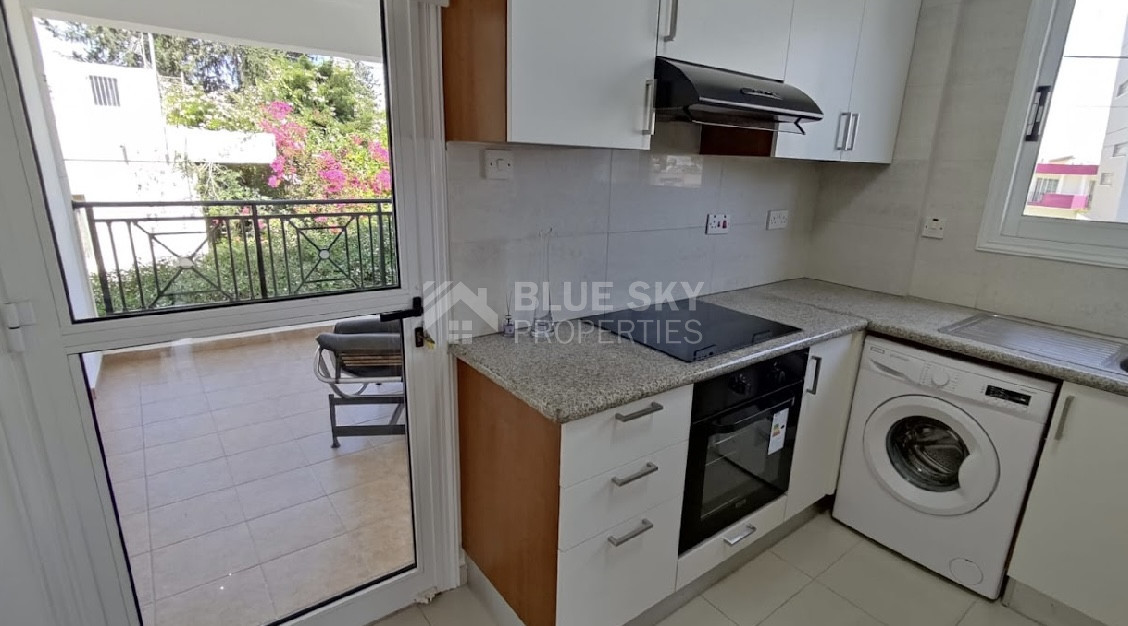 For sale Spacious two Bedroom Apartment with Large Veranda & Title Deed – Universal, Paphos