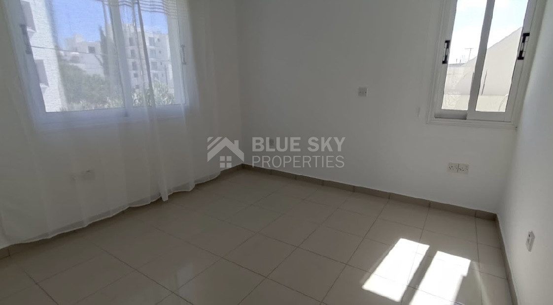For sale Spacious two Bedroom Apartment with Large Veranda & Title Deed – Universal, Paphos