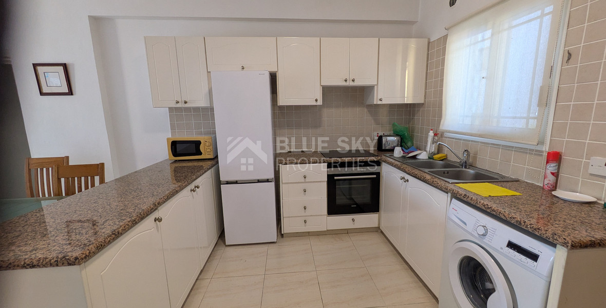 Fully Furnished Two Bedroom Ground Floor Apartment for rent in Agios Theodoros, Paphos