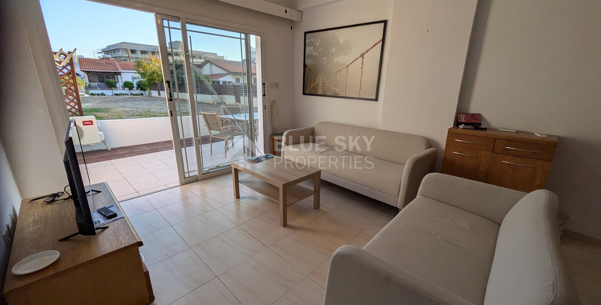 Fully Furnished Two Bedroom Ground Floor Apartment for rent in Agios Theodoros, Paphos