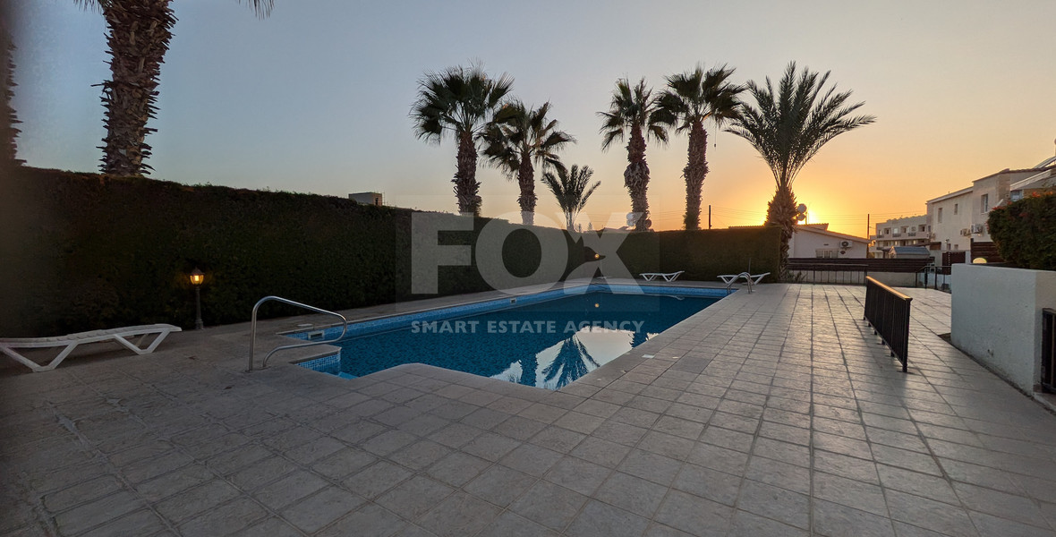 Fully Furnished Two Bedroom Ground Floor Apartment for rent in Agios Theodoros, Paphos