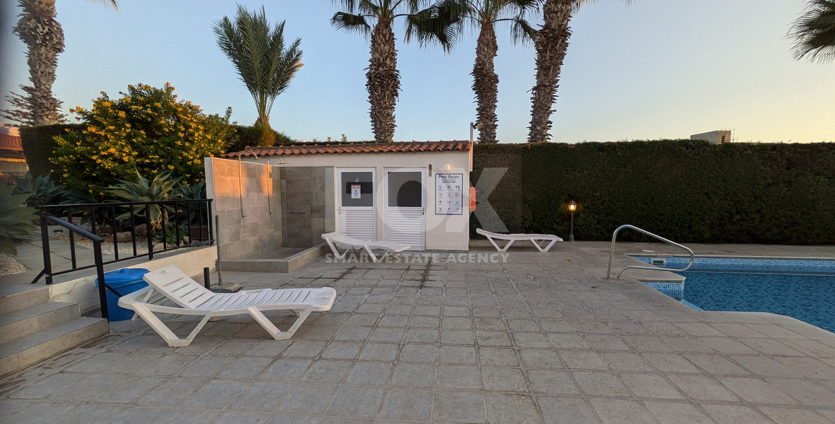 Fully Furnished Two Bedroom Ground Floor Apartment for rent in Agios Theodoros, Paphos