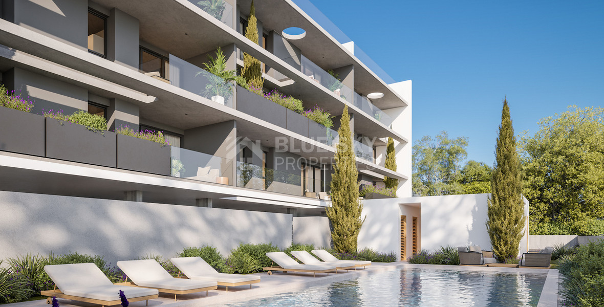 Elegant 2-Bedroom Penthouse with Private Roof Garden in Agios Athanasios, Limassol