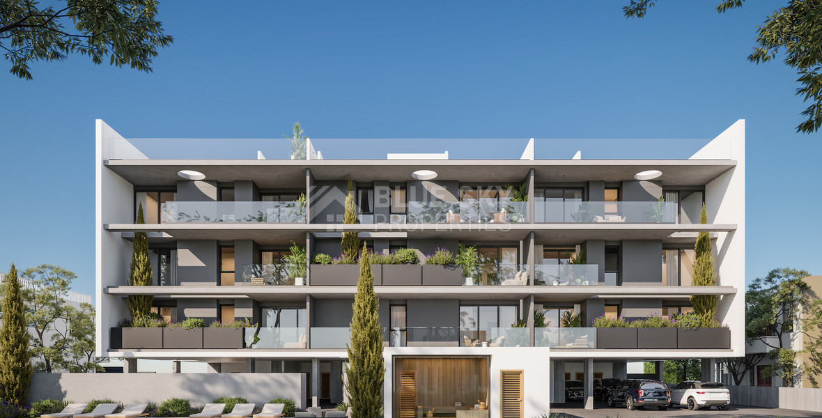 Elegant 2-Bedroom Penthouse with Private Roof Garden in Agios Athanasios, Limassol