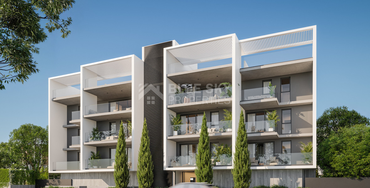 Elegant 2-Bedroom Penthouse with Private Roof Garden in Agios Athanasios, Limassol