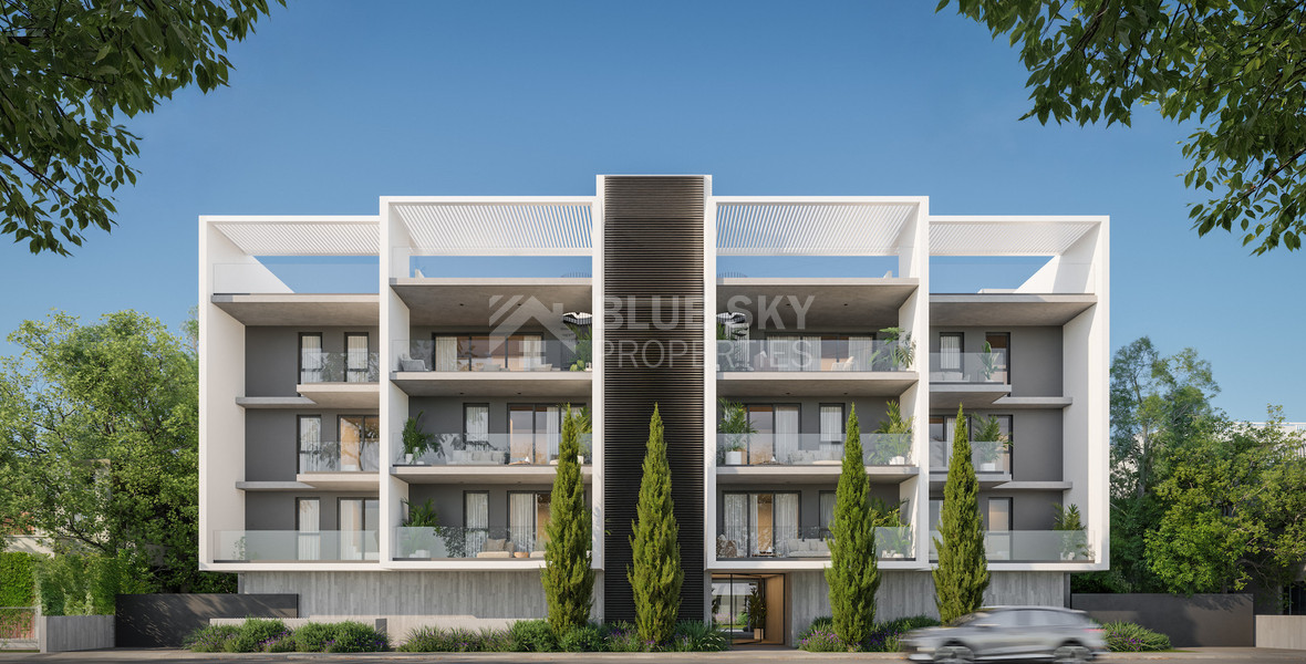 Elegant 2-Bedroom Penthouse with Private Roof Garden in Agios Athanasios, Limassol