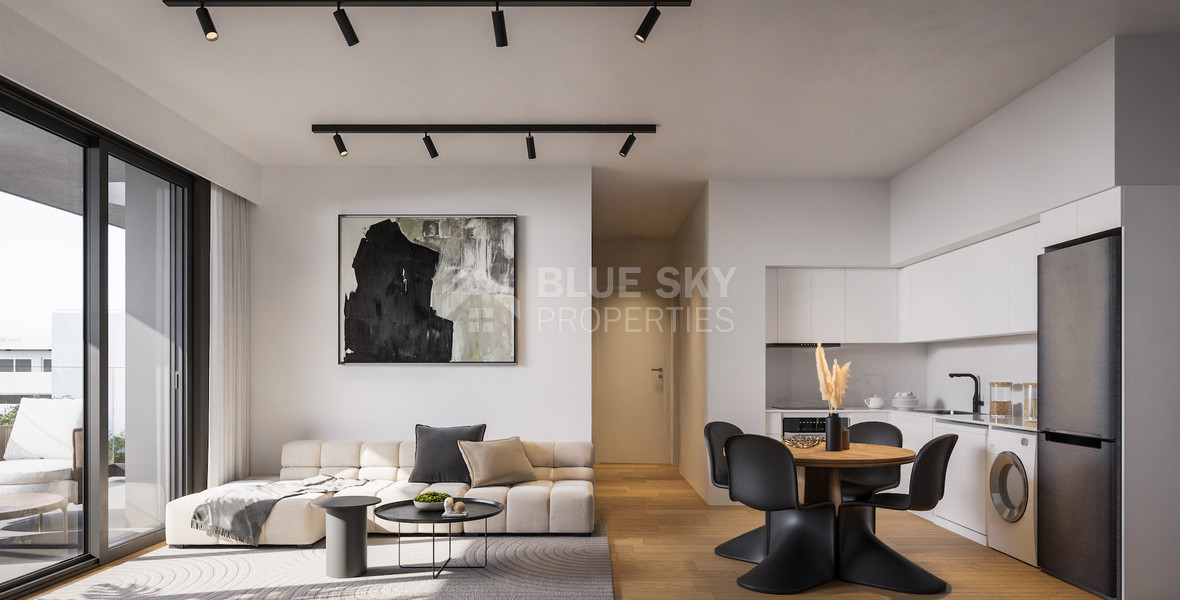 Elegant 2-Bedroom Penthouse with Private Roof Garden in Agios Athanasios, Limassol