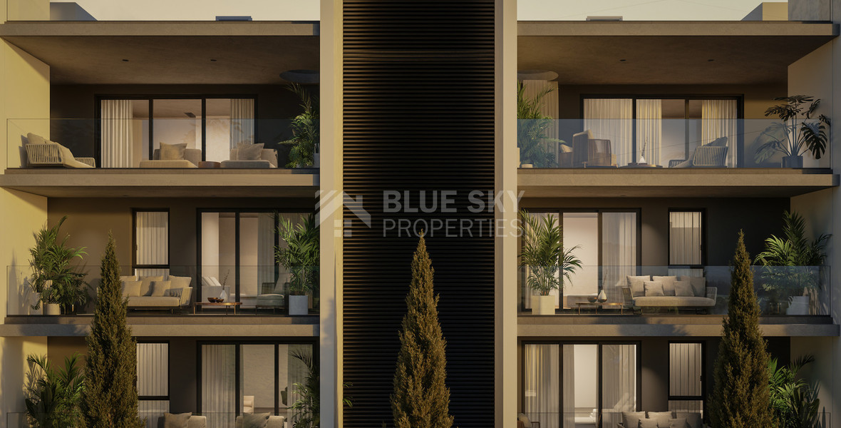 Elegant 2-Bedroom Penthouse with Private Roof Garden in Agios Athanasios, Limassol