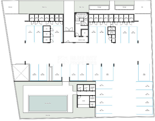 Elegant 2-Bedroom Penthouse with Private Roof Garden in Agios Athanasios, Limassol