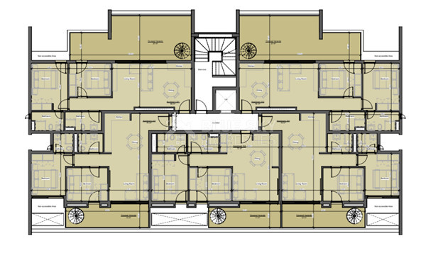 Elegant 2-Bedroom Penthouse with Private Roof Garden in Agios Athanasios, Limassol