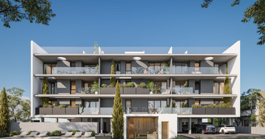 Elegant 2-Bedroom Penthouse with Private Roof Garden Mountain View & Sea View in Agios Athanasios, Limassol