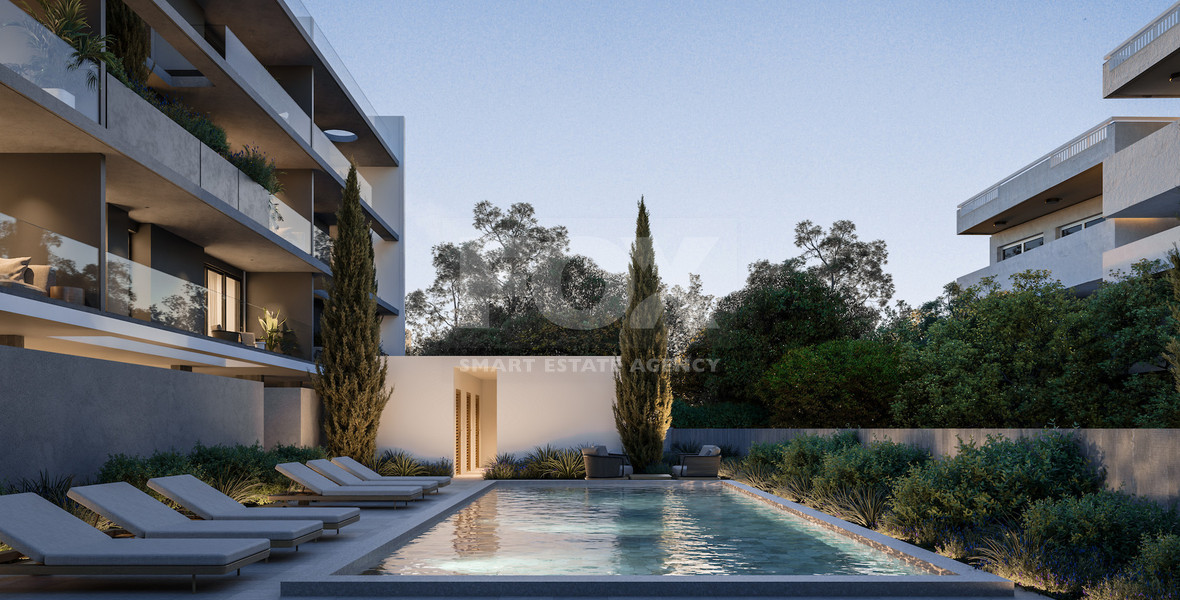 Stylish 2-Bedroom Penthouse with Private Roof Garden in Agios Athanasios, Limassol