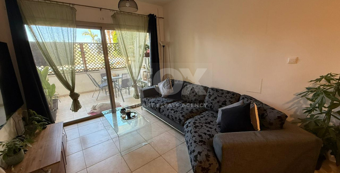 Two bedroom cozy apartment for sale in a quiet area of Geroskipou, Paphos