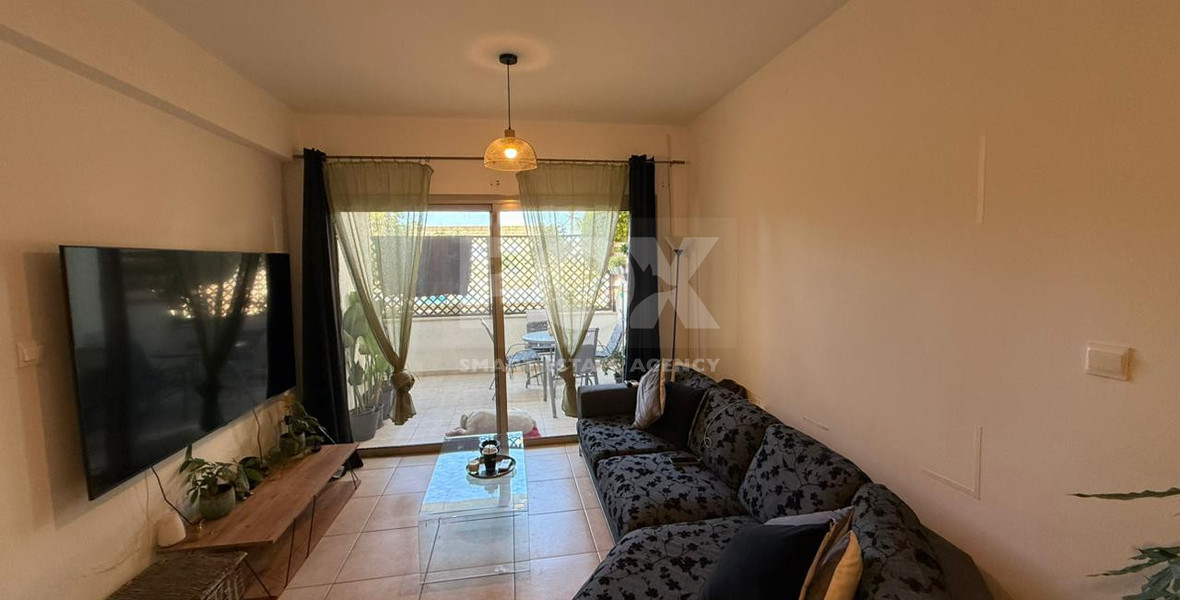 Two bedroom cozy apartment for sale in a quiet area of Geroskipou, Paphos