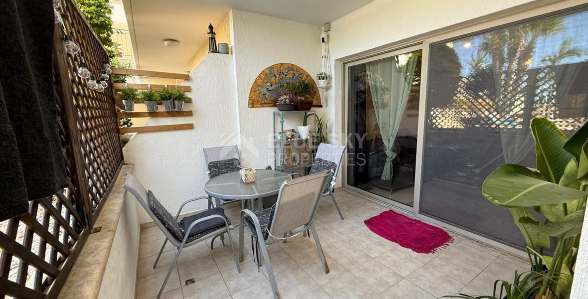 Two bedroom cozy apartment for sale in a quiet area of Geroskipou, Paphos